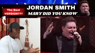 JORDAN SMITH | Mary Did You Know (The birth of a king -live) | Reaction and Analysis 2023