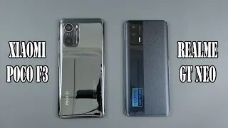 Poco F3 vs Realme GT Neo | SpeedTest and Camera comparison