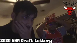 Chicago Bulls fan live reaction to the 2020 NBA draft lottery