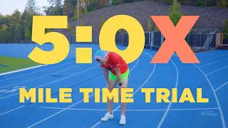 Running a 1 MILE TIME TRIAL [NEW PR!]