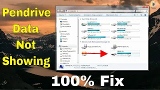Pendrive data not showing | Data is not showing in pen drive . 100% fix