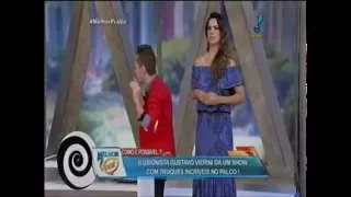 Ilusionista GUSTAVO VIERINI no Melhor pra Você - RedeTV (Hipnose + Mágica + Psicologia)