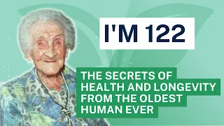 Jeanne Calment (122y) The Oldest Person of the world! Her Longevity tips!