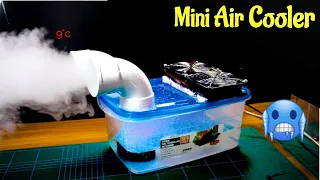 Mini Ac | How To Make a 100% Working Mini Air Cooler