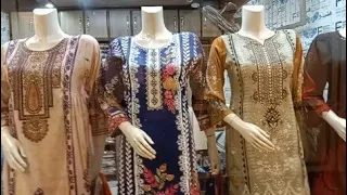 Branded lawn stitch suit|| Bin saeed wholesale market *Al madni mall