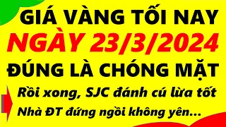 Giá vàng hôm nay ngày 23/3/2024 - giá vàng 9999, vàng sjc, vàng nhẫn 9999,...