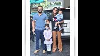 Kareena Kapoor and Saif Ali khan family pictures