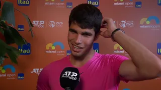 Alcaraz puts injury behind him and is 'enjoying every moment' as he reaches last 16 in Miami