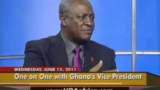 Ghanaian Vice President John Mahama praises President John Atta Mills