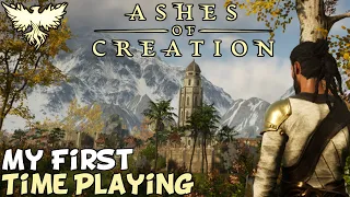 I Finally Played Ashes Of Creation Alpha 1 - My Thoughts.