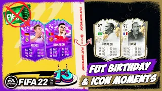 რეალის ლეგენდა დავაგდეთ ??? FUT BIRTHDAY PACK OPENING !!! - FIFA 22 ULTIMATE TEAM ROAD TO GLORY