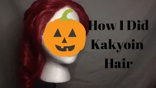 How I did Kakyoin Hair | How - To