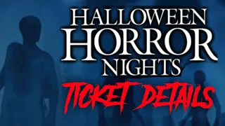 HALLOWEEN HORROR NIGHTS 2023 ANNOUNCEMENT BREAKDOWN (Tickets, Prices, Details)