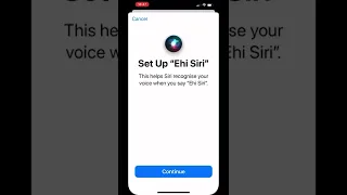 How to activate hey Siri
