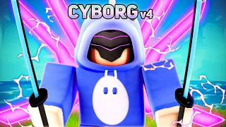 Going From NOOB To Awakened CYBORG V4 In BLOX FRUITS...