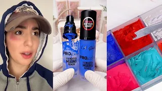 #90 ASMR Reparación De Maquillaje Satisfactoria l NUEVOS TIKTOK DE LEYDIS l Historia De Comedia