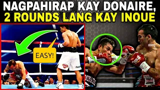 DI NAPATUMBA NI DONAIRE, 2 ROUNDS LANG KAY INOUE!