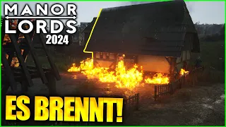 Unsere Siedlung brennt! | Manor Lords (2024)