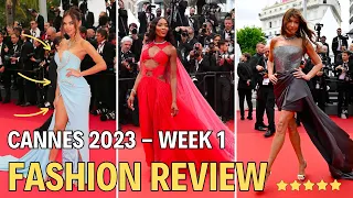 Cannes 2023: week 1 fashion review 👍🏻👎🏻