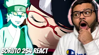 FIM DE GUERRA | O MELHOR ARCO DE BORUTO! React/Comentários | Boruto EP 254