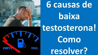 6 causas de baixa testosterona! Como resolver? | Dr. Marco Menelau