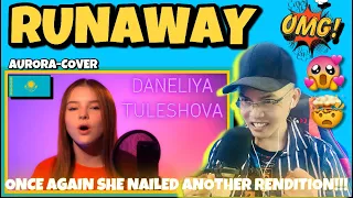 Аврора - Беглец (обложка Данелии Тулешовой) RUNAWAY - DANELIYA TULESHOVA -AURORA COVER 🇰🇿 (REACTION)