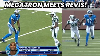 Calvin Johnson Vs Darrelle Revis FULL Matchup! Megatron Vs Revis Island (2010) WR vs CB