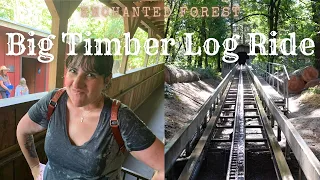 Enchanted Forest - Big Timber Log Ride POV ride through