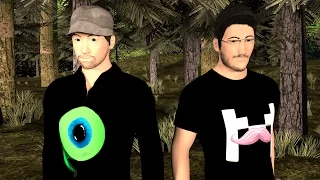 Jacksepticeye & Markiplier Animated The Forest