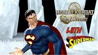 Mortal Kombat VS DC Universe Playthrough - Superman