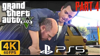 GTA 5 PS5 Gameplay Walkthrough Part 4 FULL GAME - COMPLICATIONS [4K 60FPS ] -No Commentary