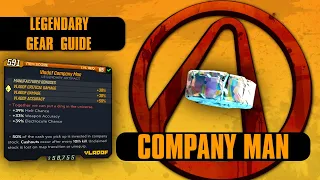 Borderlands 3 "Company Man" Legendary Gear Guide!