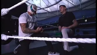 Ray Mysterio Trained His Son Dominik Mysterio For Hell In A Call 2021 ||Ray Mysterio Backstage 2021|