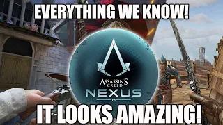 Assassins Creed: Nexus VR - LOOKS INCREDIBLE! Quest Visuals, Story, Mechanics, Characters (& More)