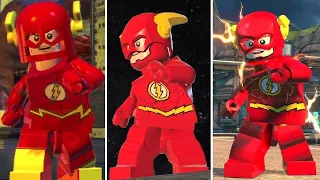 Evolution of the Flash in LEGO DC Videogames