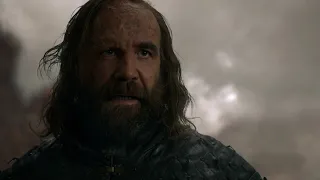 Last fight of Sandor and Gregor Clegane (Hound and the Mountain) - Game of Thrones