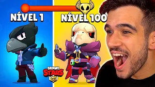 A CADA VITÓRIA O LENDÁRIO CROW EVOLUI NO BRAWL STARS!!