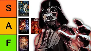 All 12 Star Wars Movies Ranked!!! (Worst to Best)