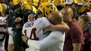 Casey O'Brien Gets First Career Hold | Minnesota | B1G Football