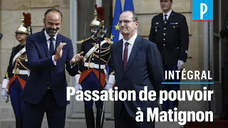 [INTEGRAL] La passation de pouvoir entre Edouard Philippe et Jean Castex