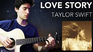 LOVE STORY - Taylor Swift | Acoustic Guitar Cover (fingerstyle)