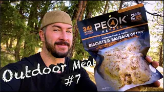 Outdoor Meal Test #7 🍽 | PEAK Refuel “Biscuits & Sausage Gravy”