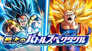 STR DRAGON FIST SSJ3 GOKU VS. BLUE GOGETA! SUPREME BATTLE SPECTACLE! (DBZ: Dokkan Battle)