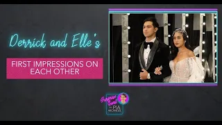 Derrick Monasterio and Elle Villanueva's first impression on each other | Surprise Guest with Pia