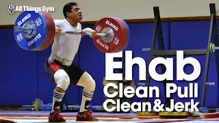 Mohamed Ehab Clean Pull + Clean and Jerk