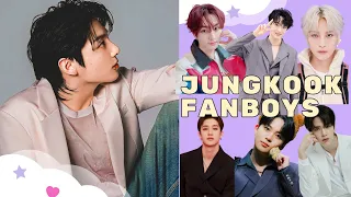 Jungkook Fanboys | Idols fanboying over Jungkook part 3