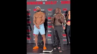 Yoel Romero and Melvin Manhoef face off ahead of Bellator 285 in Dublin