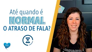 Atraso de fala é normal?