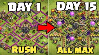 HOW TO MAX YOUR RUSH TOWN HALL FASTER IN CLASH OF CLANS