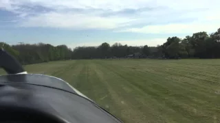 AMAZING Tecnam P92 Landing on short runway